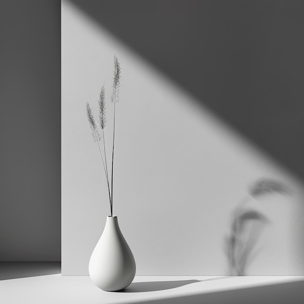 Photo minimalist still life serenity