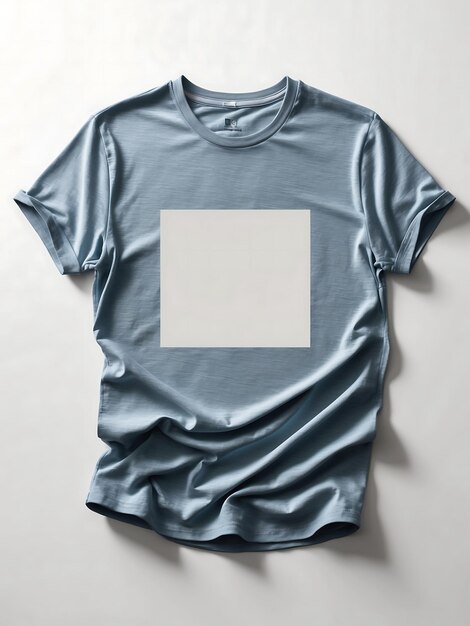 Minimalist TShirt Mockup with Editable Design