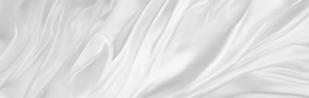 Photo minimalist white silk texture background