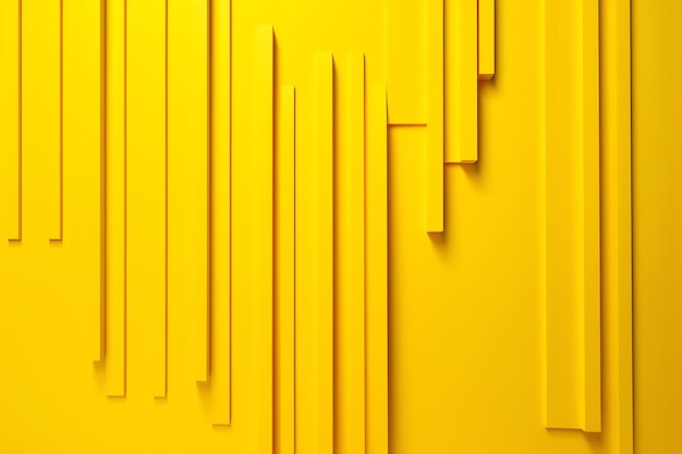 Minimalist yellow background