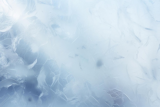 A minimalistic abstract background featuring a cool icy light shining through a frosted wind