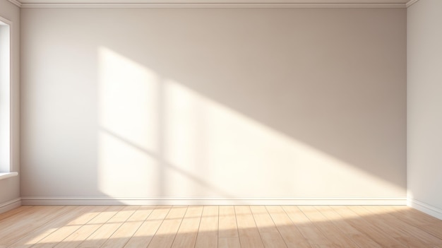 Minimalistic abstract interior of living room