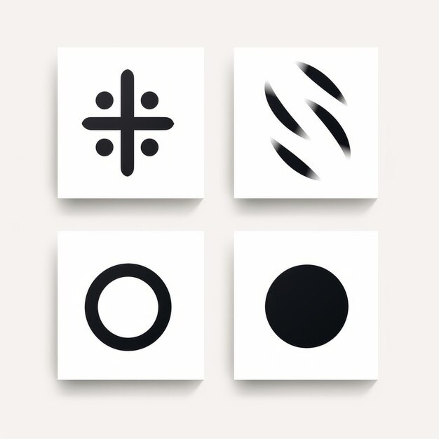 Photo minimalistic japanese illustrations energyfilled urban signage