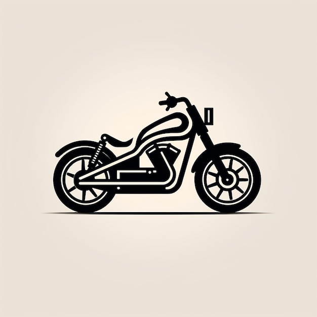 Minimalistic Motorcycle Logos Flat Vector Designs for Modern Brands