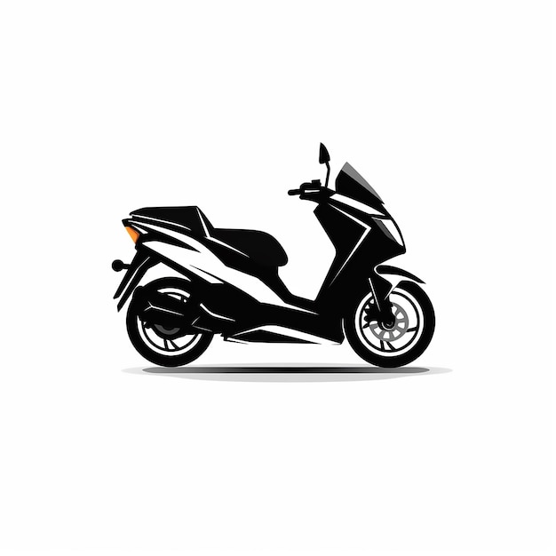 Minimalistic Motorcycle Logos Flat Vector Designs for Modern Brands