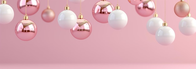 A minimalistic photo of Christmas bauble