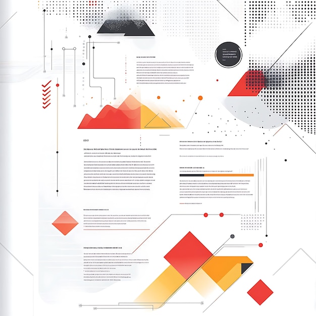 Photo minimalistic presentation slide for key research conclusions