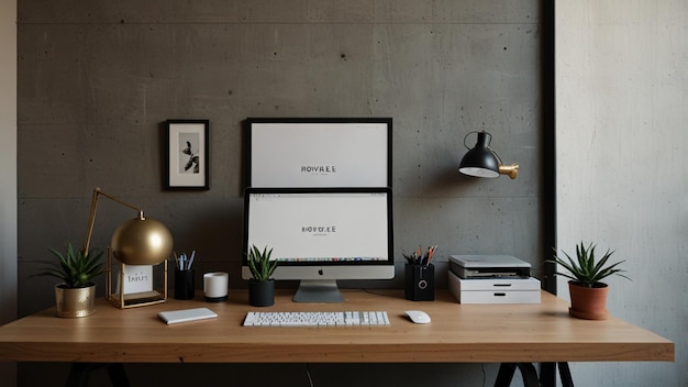 Minimalistic workspace setups