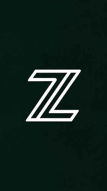 Minimalistic Z logo icon sign linear design