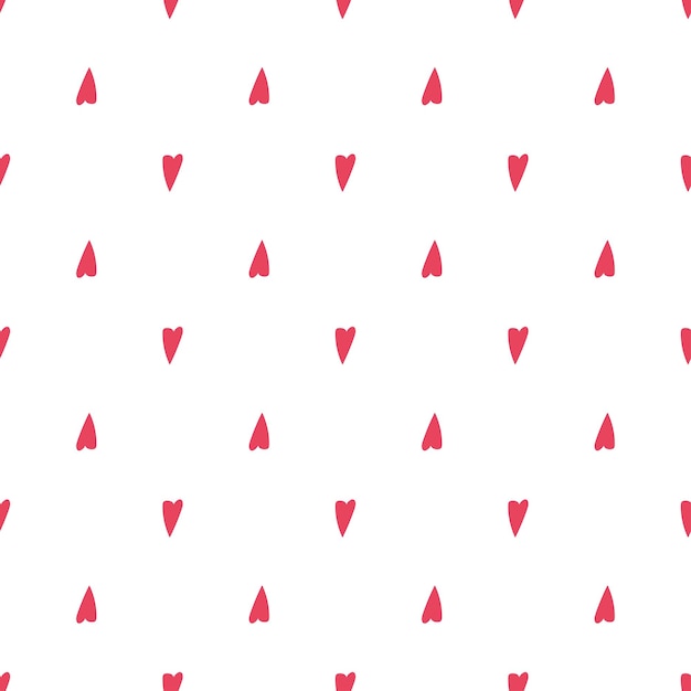 Photo minimalists style hearts seamless pattern. valentines day background.