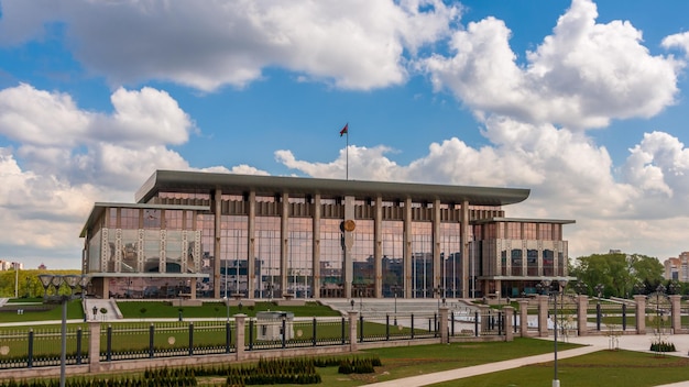 MINSK BELARUS May 9 2014 Independence Palace The residence of the President of the Republic of Belarus Alexander Lukashenko