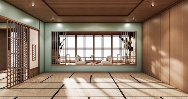 Mint Minimal room japanese style design