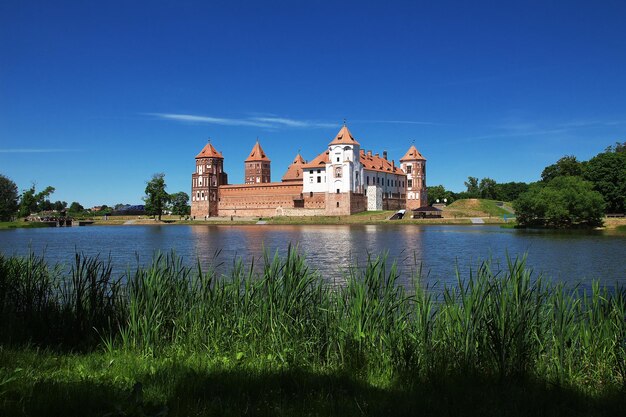 Mir Castle in Belarus country