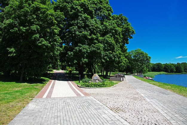 Mir Castle in Belarus country