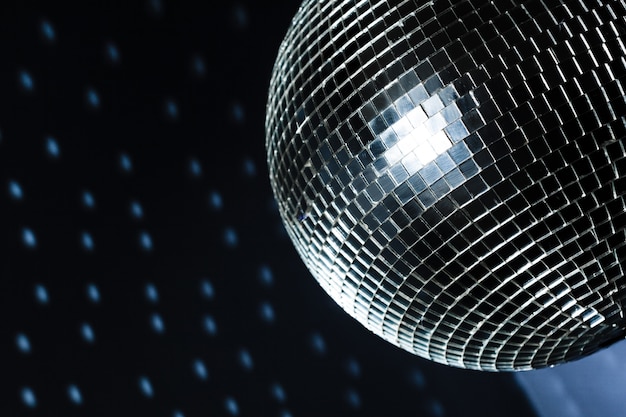 A Mirror disco ball