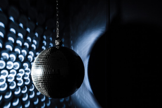 A Mirror disco ball