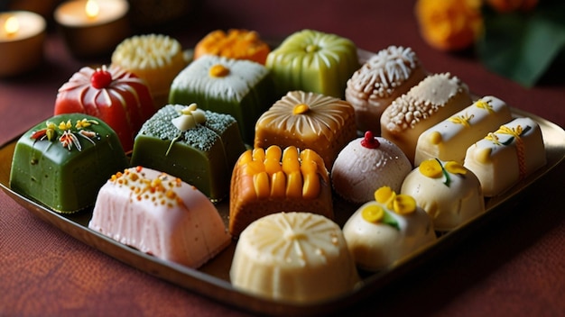 Photo mithai assortment for weddings and events