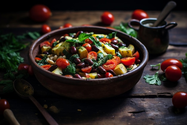 Mixed Bean Salad Bowl