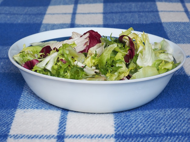 Mixed leaf salad