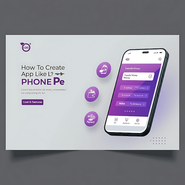 Photo mobile app development template inspired by phonepe