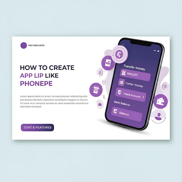 Mobile App Development Template Inspired by PhonePe