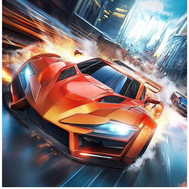 Mobile online racing games featuring competitive leaderboards and vehicle customization