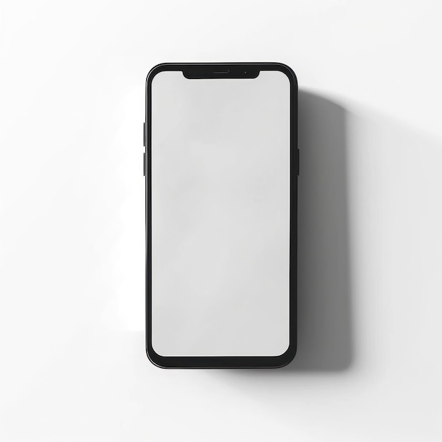 Mobile phone mockup Illustration AI GenerativexA