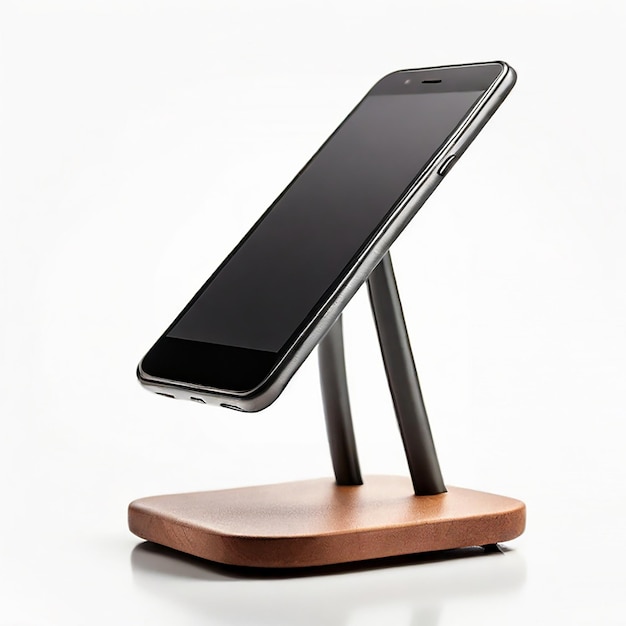 Photo a mobile stand isolated on a white background