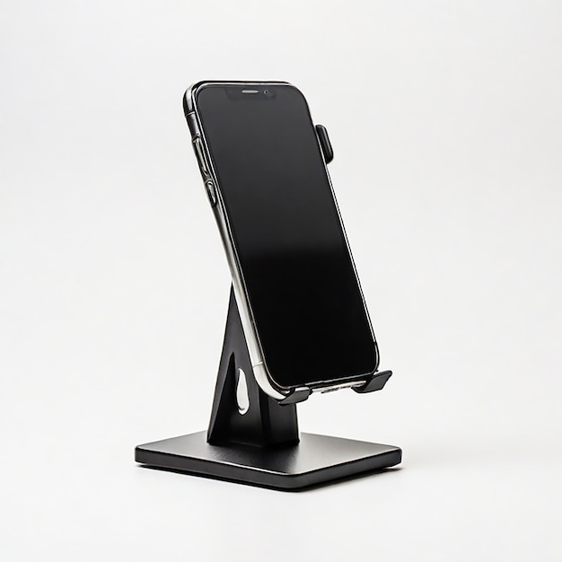 Photo a mobile stand isolated on a white background