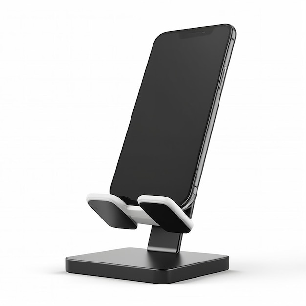 Photo a mobile stand isolated on a white background