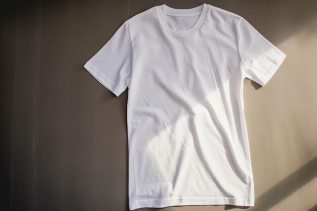 Mock up white Tshirt