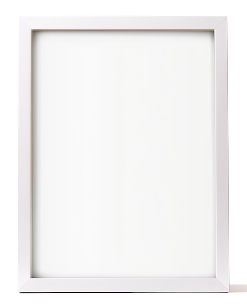 mockup of blank picture frame