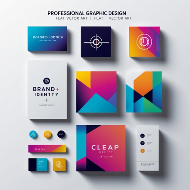 Photo mockup brand identity