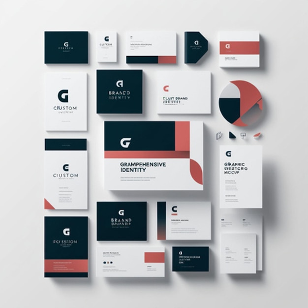 Photo mockup brand identity