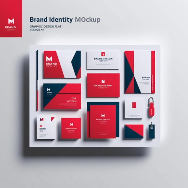 Photo mockup brand identity