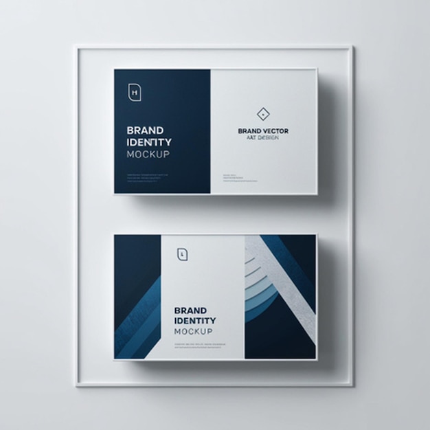 Photo mockup brand identity