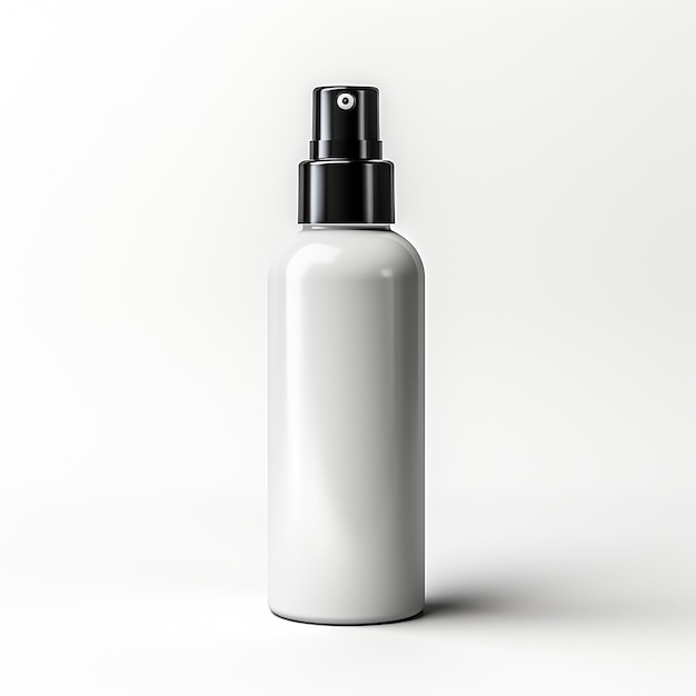 Photo mockup for cosmetic bottle