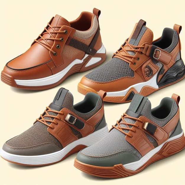 Mockups for Mens Footwear