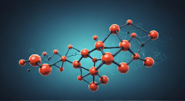 a model of a molecular structure called a molecular structure