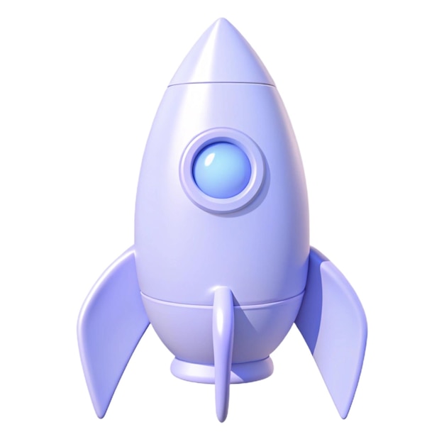 a model of a rocket that says quot blue moon quot