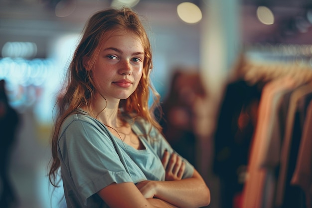 a model walks down a runway