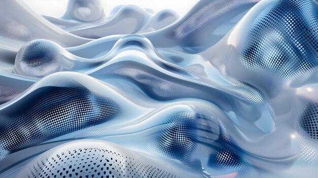 Modern 3d abstract background