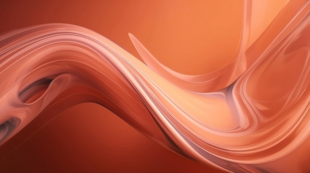 Modern Abstract 3D Peach Color Background Design texture for wallpaper banner poster or header