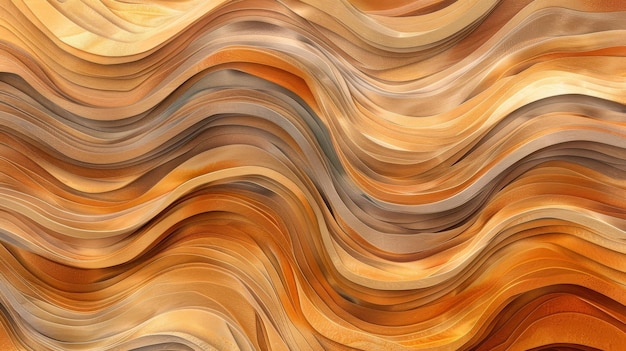 Modern abstract background imitating waves in brown shades