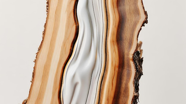 modern abstract background wavy wood texture