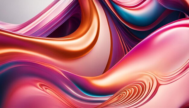 Modern abstract fluid background