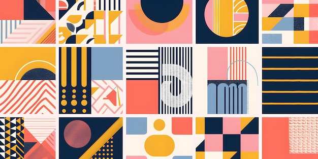 Modern Abstract Geometric Patterns