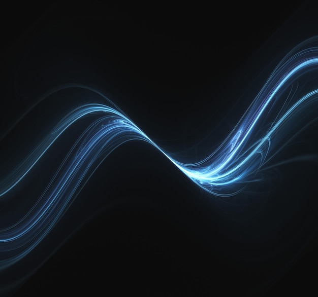 Modern abstract motion wallpaper on dark background