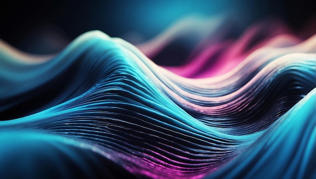 Modern abstract multicolor gradient flowing wave lines banner background Shiny moving lines design