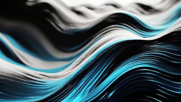 Modern abstract multicolor gradient flowing wave lines banner background Shiny moving lines design